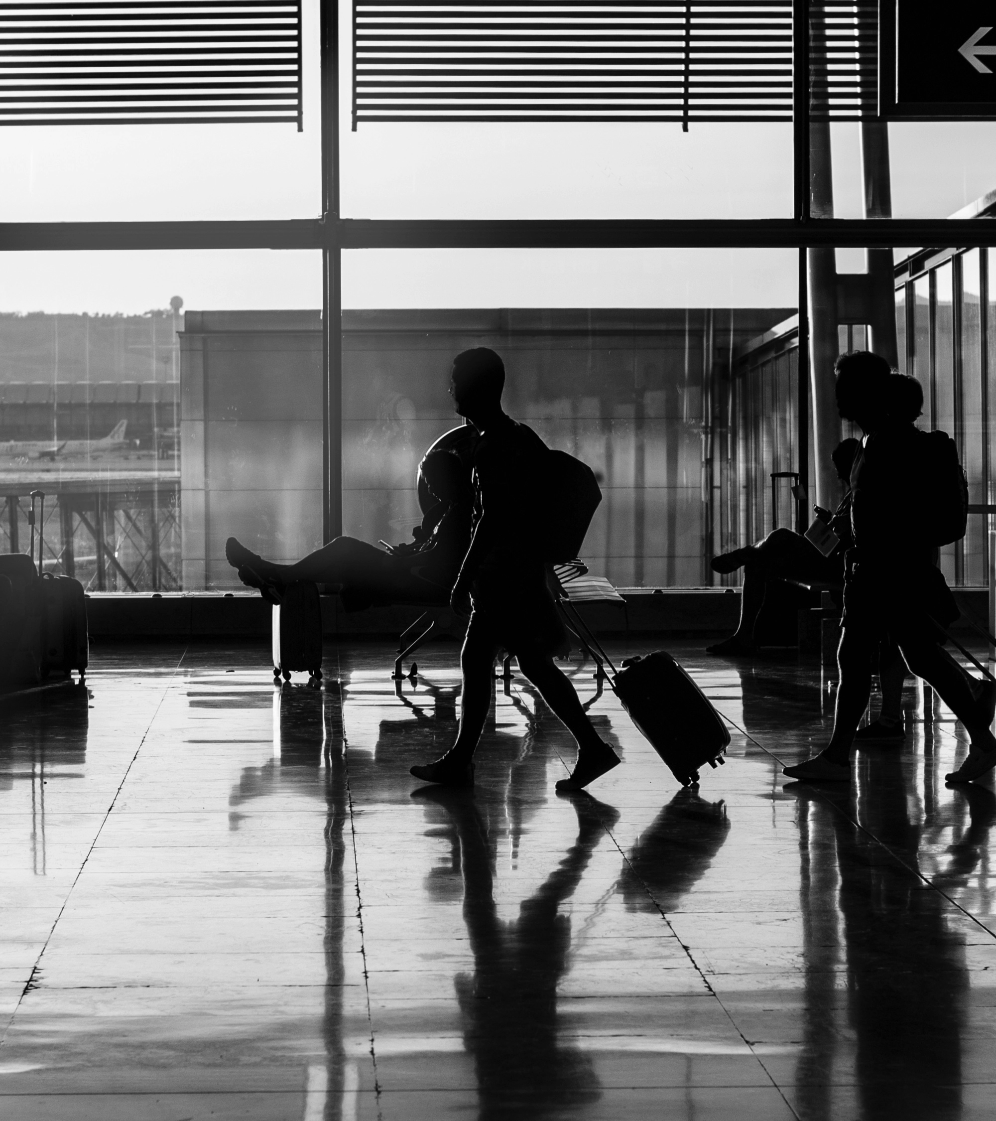 Expat flying to USA from the UK
